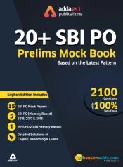 Sbi Po 2019 Prelims Mocks Papers (English Printed Edition) Sbi Special