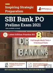 Sbi Po Prelims 2021 8 Full-Length Mock Tests + 6 Sectional Test