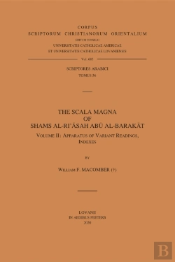Bertrand.pt - Scala Magna Of Shams Al-Ri'Asah Abu Al-Barakat. Volume Ii