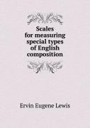 Scales For Measuring Special Types Of English Composition