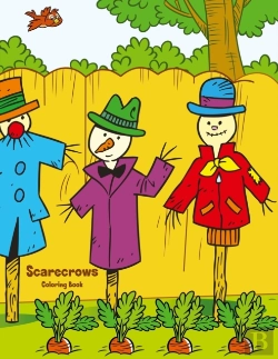 Bertrand.pt - Scarecrows Coloring Book 1