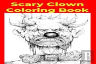 Scary Clown Coloring Book