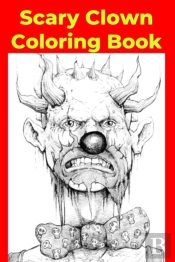 Scary Clown Coloring Book