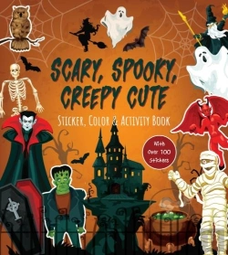 Bertrand.pt - Scary, Spooky, Creepy Cute Sticker, Color & Activity Book