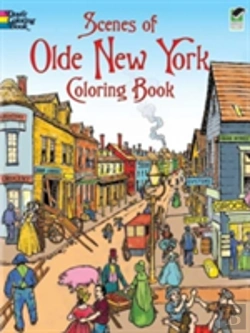 Bertrand.pt - Scenes Of Olde New York Coloring Book