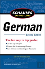 Schaum'S Easy Outline Of German, Second Edition