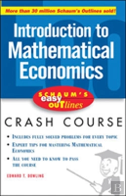 Bertrand.pt - Schaum'S Easy Outline Of Introduction To Mathematical Economics