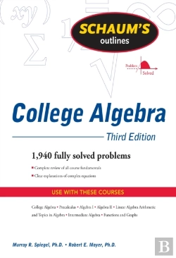 Bertrand.pt - Schaum'S Outline Of College Algebra, Third Edition