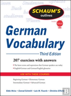 Bertrand.pt - Schaum'S Outline Of German Vocabulary, 3ed