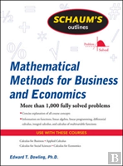 Bertrand.pt - Schaum'S Outline Of Mathematical Methods For Business And Economics