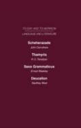 Scheherazade Or The Future Of The English Novel Thamyris Or Is There A Future For Poetry? Saxo Grammaticus Deucalion Or The Future Of Literary Criticism
