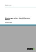 Scheidungsursachen - Wandel, Faktoren, Effekte