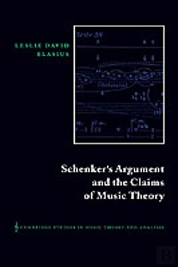 Bertrand.pt - Schenker'S Argument And The Claims Of Music Theory