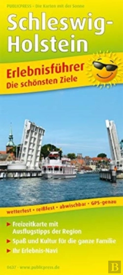 Bertrand.pt - Schleswig-Holstein, Adventure Guide And Map 1:250,000