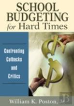 School Budgeting For Hard Times