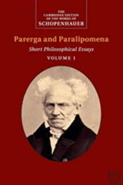 Bertrand.pt - Schopenhauer: Parerga And Paralipomena: Volume 1