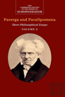 Schopenhauer: Parerga And Paralipomena: Volume 2