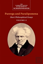 Schopenhauer: Parerga And Paralipomena: Volume 2