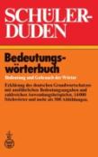 Schulerduden Bedeutungsworterbuch