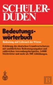 Schulerduden Bedeutungsworterbuch