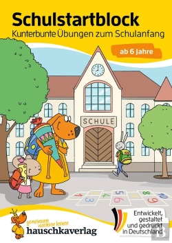 Bertrand.pt - Schulstart-Block Ab 6 Jahre - Kunterbunte Übungen Zum Schulanfang : Vorschule Und Schulanfang - Einschulung Mädchen, Einschulung Junge - Buchstaben Und Zahlen Lernen