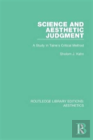 Science And Aesthetic Judgement