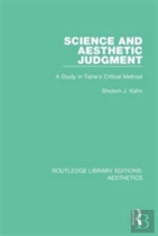 Science And Aesthetic Judgement