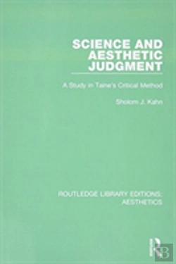Bertrand.pt - Science And Aesthetic Judgement