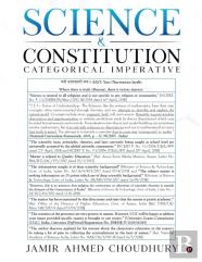 Science And Constitution