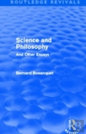 Science And Philosophy (Routledge Revivals)