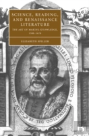 Science, Reading, And Renaissance Literature