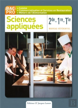 Bertrand.pt - Sciences Appliquee 2e/1e/Terminalebac Pro 3 Ans Cuisine Eleve