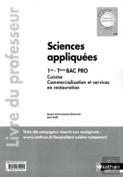 Sciences Appliquees 1ere/Terminale Bac Pro Cuisine Et Csr Professeur 2012