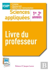 Sciences Appliquees Cap Professeur