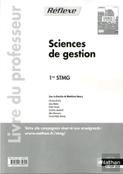 Sciences De Gestion 1ere Stmg (Pochette Reflexe)  Professeur 2014