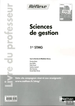 Bertrand.pt - Sciences De Gestion 1ere Stmg (Pochette Reflexe)  Professeur 2014