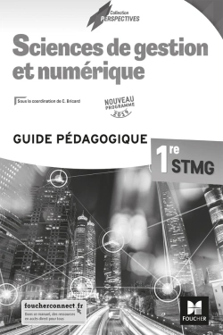 Bertrand.pt - Sciences De Gestion Et Numérique ; 1re Stmg ; Guide Pédagogique (Édition 2019)