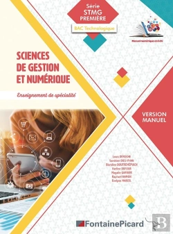 Bertrand.pt - Sciences De Gestion Et Numérique ; 1re Stmg ; Livre De L'Élève