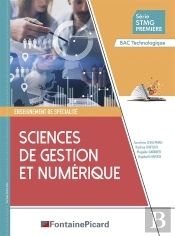 Sciences De Gestion Et Numerique Premiere Stmg