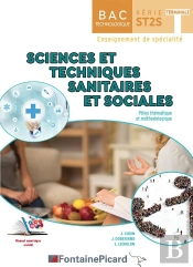 Sciences Et Techniques Sanitaires Et Sociales ; Terminale St2s ; Pôles Thématique Et Méthodologique ; Livre De L'Élève