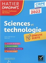 Sciences Et Techno - Crpe 2022 - Epreuve Ecrite D'Admissibilite
