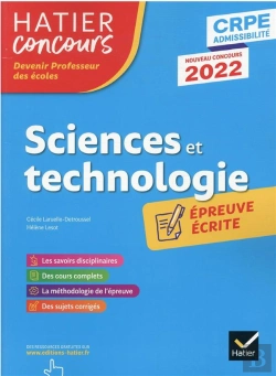 Bertrand.pt - Sciences Et Techno - Crpe 2022 - Epreuve Ecrite D'Admissibilite