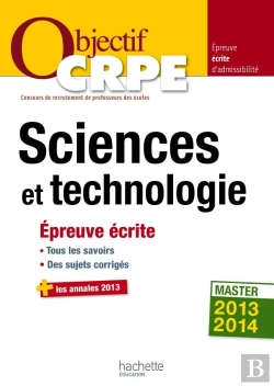 Bertrand.pt - Sciences Et Technologie ; Épreuve Écrite