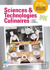Sciences Et Technologies Culinaires ; 2de Bac Techno (Édition 2015)