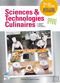 Bertrand.pt - Sciences Et Technologies Culinaires ; 2de Bac Techno (Édition 2015)