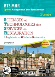 Sciences Et Technologies Des Services En Restauration Stsr ; Bts Mhr 2e Année ; Pochette Élève
