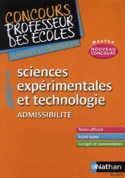 Bertrand.pt - Sciences Experimentales Et Technologie Admissibilite - Concours Prof Des Ecoles -Annales Corrig 2011