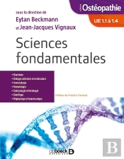 Sciences Fondamentales ; Ostéopathie ; Ue 1.1 À 1.4