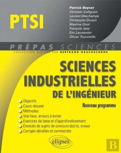 Bertrand.pt - Sciences Industrielles De L'Ingegnieur Ptsi Programme 2013
