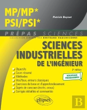 Sciences Industrielles De L'Ingénieur : Mp/Mp* - Psi/Psi* ; Programme 2022